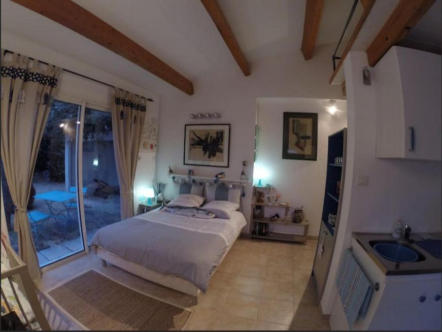 Chambrestudio Bord De Mer, Piscine Six-Fours-les-Plages Ngoại thất bức ảnh